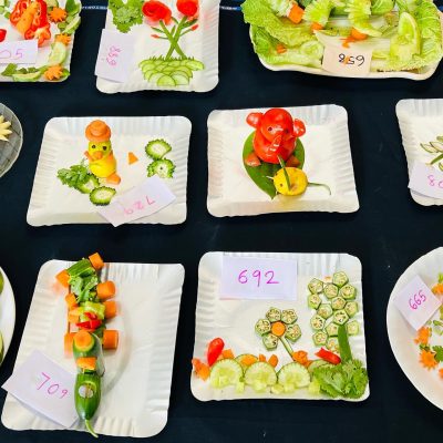 Melange 2022  – Arts Fest – Vegetable Carving